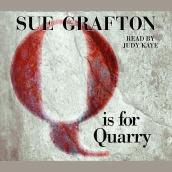 Q Is for Quarry audiobook cover