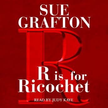 R is for Ricochet audiobook cover