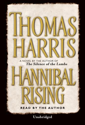 Hannibal Rising audiobook cover