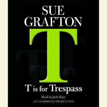 T Is for Trespass audiobook cover