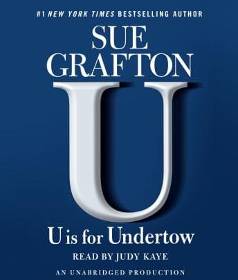 U Is For Undertow: A Kinsey Millhone Novel audiobook cover
