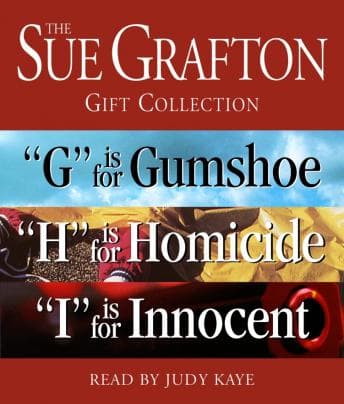 Sue Grafton GHI Gift Collection: 'G' Is for Gumshoe, 'H' Is for Homicide, 'I' Is for Innocent audiobook cover
