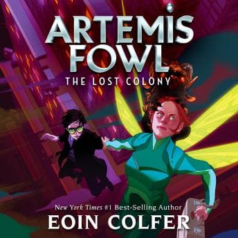Artemis Fowl 5: The Lost Colony audiobook cover