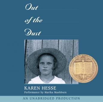 Out of the Dust audiobook cover