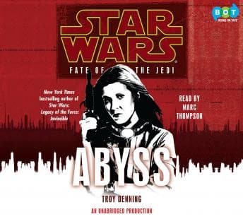 Star Wars: Fate of the Jedi: Abyss audiobook cover
