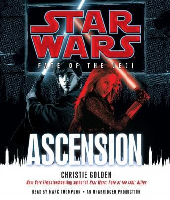 Star Wars: Fate of the Jedi: Ascension audiobook cover