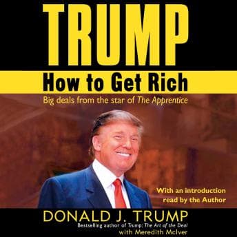Trump: How to Get Rich audiobook cover