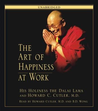 Art of Happiness at Work audiobook cover