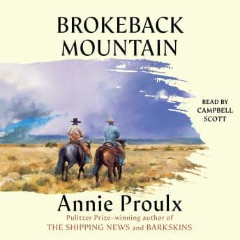 Brokeback Mountain audiobook cover