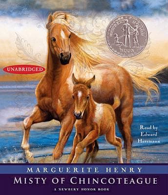 Misty of Chincoteague audiobook cover