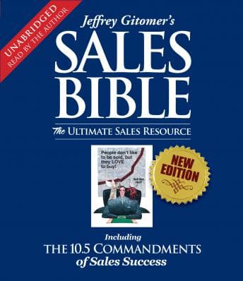 Sales Bible: The Ultimate Sales Resource audiobook cover