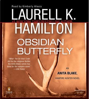 Obsidian Butterfly: An Anita Blake, Vampire Hunter Novel audiobook cover