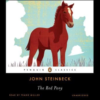 Red Pony audiobook cover