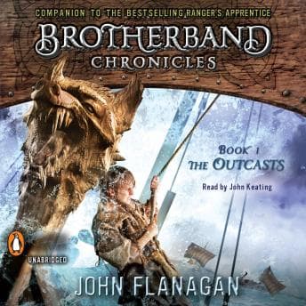 Outcasts: Brotherband Chronicles, Book 1 audiobook cover