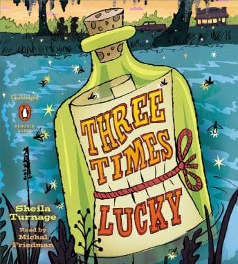 Three Times Lucky audiobook cover