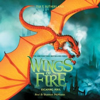 Escaping Peril (Wings of Fire #8) audiobook cover