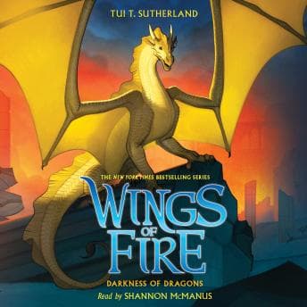 Darkness of Dragons (Wings of Fire #10) audiobook cover