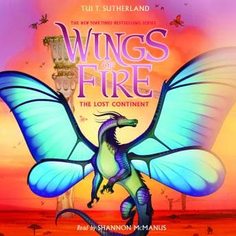 Lost Continent (Wings of Fire #11) audiobook cover