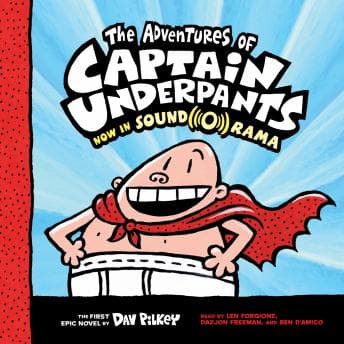 Adventures of Captain Underpants: Color Edition (Captain Underpants #1) audiobook cover