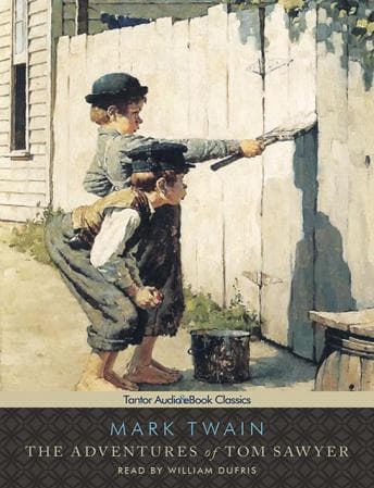 Adventures of Tom Sawyer audiobook cover