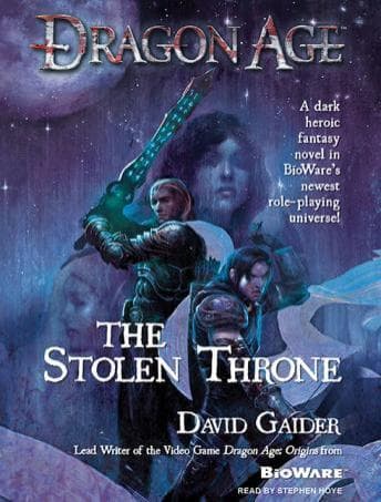 Dragon Age: The Stolen Throne audiobook cover