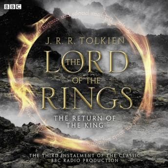 Lord of the Rings, The Return of the King audiobook cover