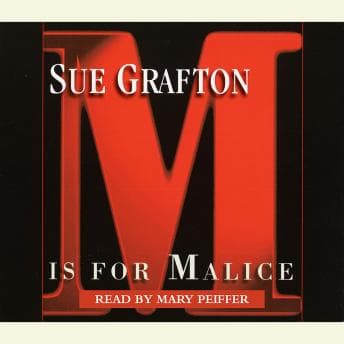 M Is For Malice audiobook cover