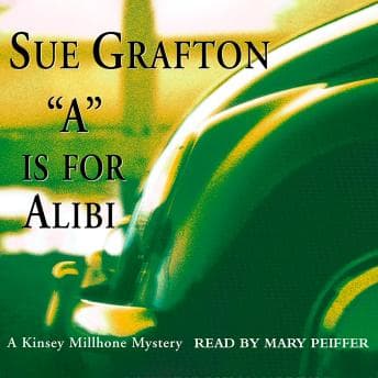 A Is for Alibi audiobook cover