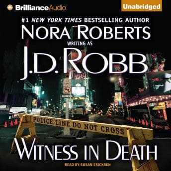 Witness in Death audiobook cover