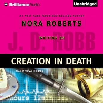 Creation in Death audiobook cover