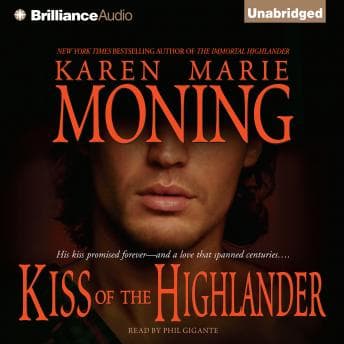 Kiss of the Highlander audiobook cover