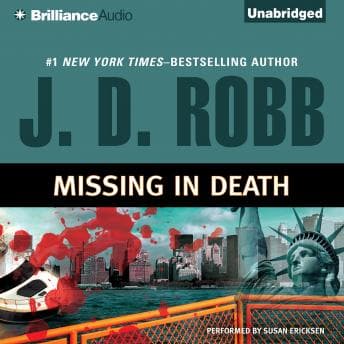 Missing in Death audiobook cover