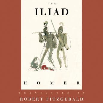 Iliad: The Fitzgerald Translation audiobook cover