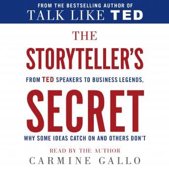 Storyteller's Secret: From TED Speakers to Business Legends, Why Some Ideas Catch On and Others Don't audiobook cover
