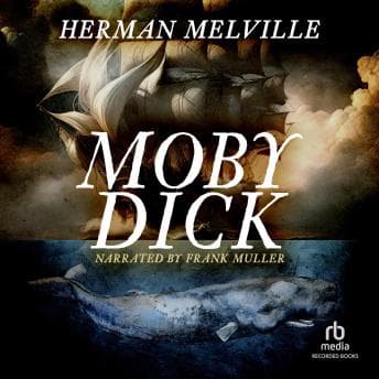 Moby Dick audiobook cover