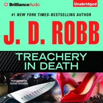 Treachery in Death audiobook cover