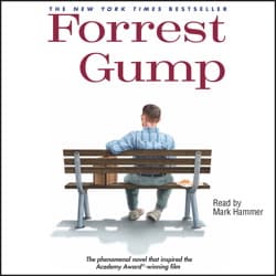 Forrest Gump audiobook cover