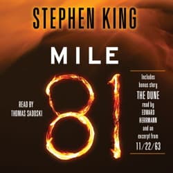 Mile 81: Includes bonus story 'The Dune' audiobook cover