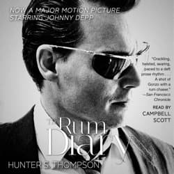 Rum Diary: A Novel audiobook cover