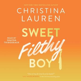 Sweet Filthy Boy audiobook cover