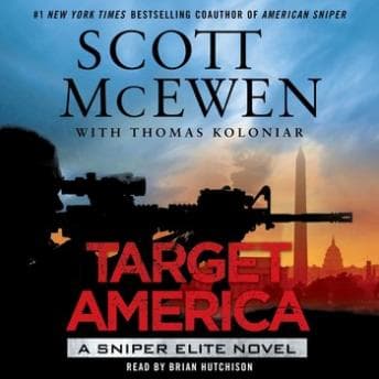 Target America: A Sniper Elite Novel audiobook cover