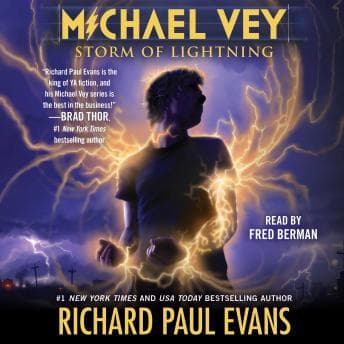 Michael Vey 5: Storm of Lightning audiobook cover