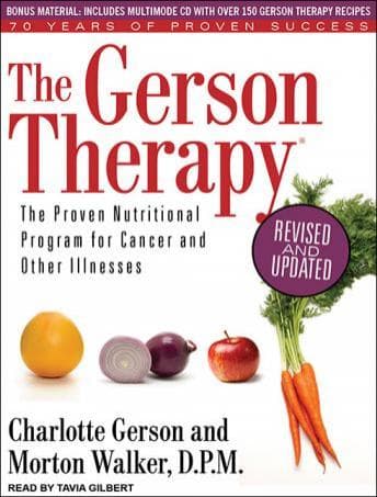 Gerson Therapy: The Proven Nutritional Program for Cancer and Other Illnesses audiobook cover