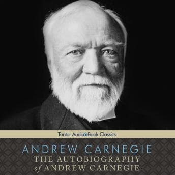Autobiography of Andrew Carnegie audiobook cover