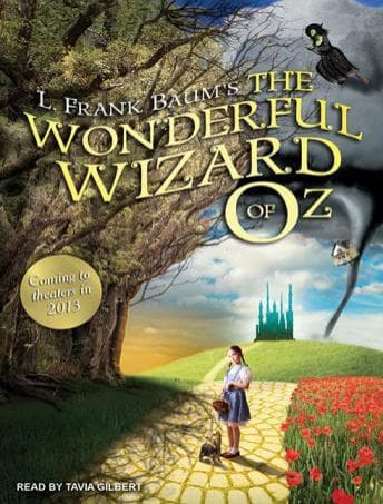 Wonderful Wizard of Oz audiobook cover