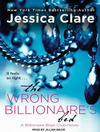 Wrong Billionaire's Bed audiobook cover