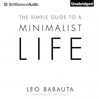 Simple Guide to a Minimalist Life audiobook cover