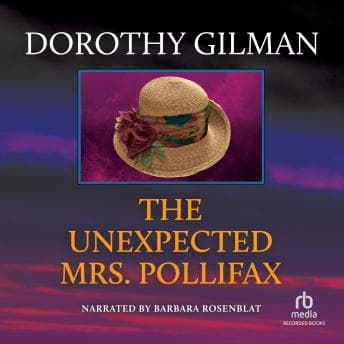 Unexpected Mrs. Pollifax audiobook cover