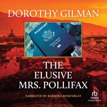 Elusive Mrs. Pollifax audiobook cover