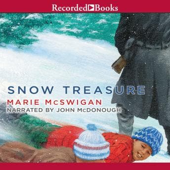 Snow Treasure audiobook cover